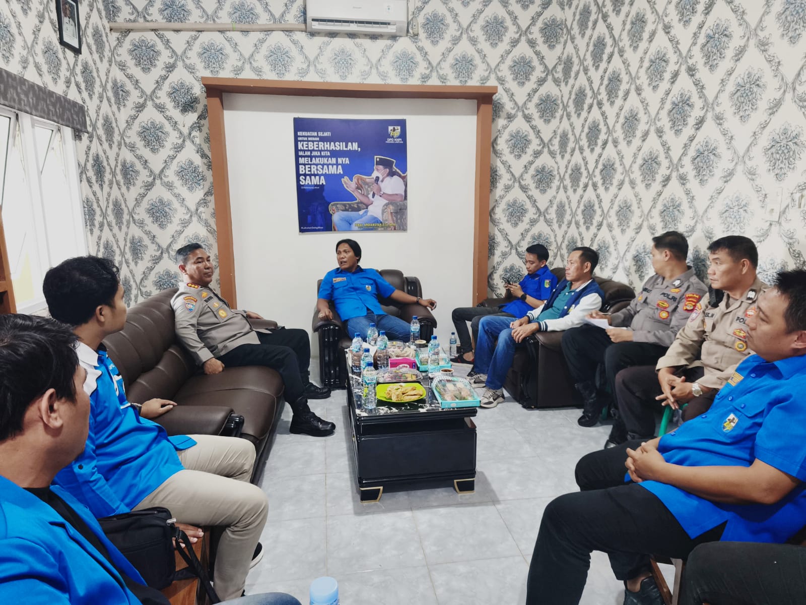 Binmas Polda Lampung Kunjungi KNPI Lampung, Perkuat Peran Pemuda dalam Menjaga Kamtibmas