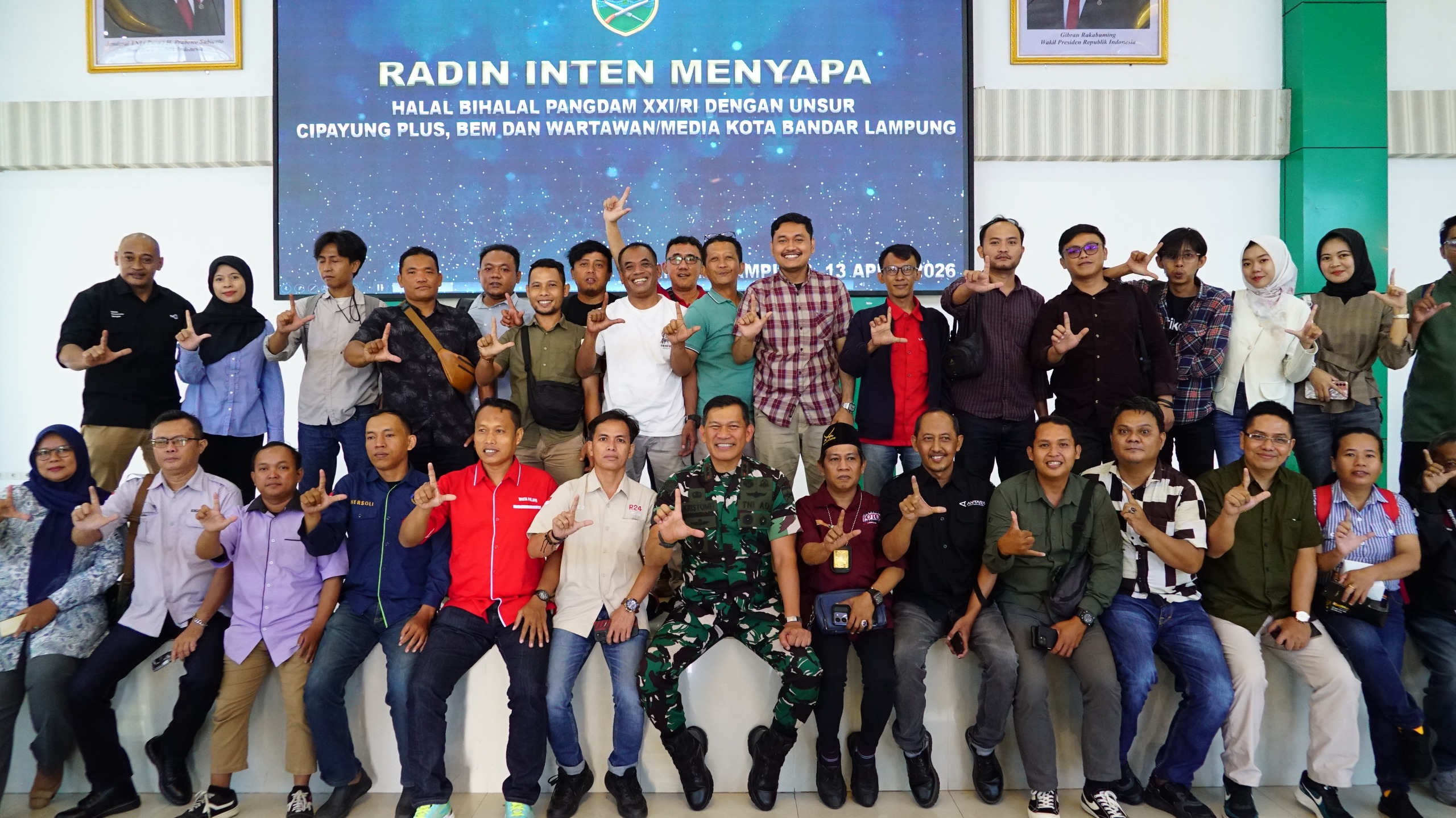 Sentuhan Humanis Mayjen Kristomei Sianturi: Rangkul Mahasiswa dan Pers untuk Stabilitas Lampung