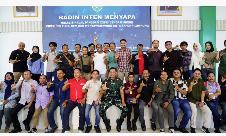 Sentuhan Humanis Mayjen Kristomei Sianturi: Rangkul Mahasiswa dan Pers untuk Stabilitas Lampung