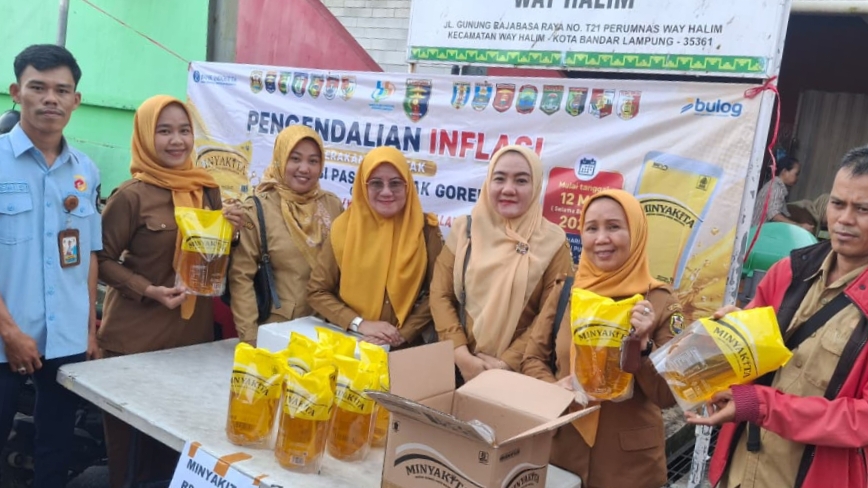 Pemprov Lampung Tekan Lonjakan Harga Minyakita, Ratusan Ribu Liter Ditebar