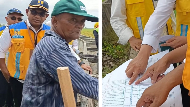 Irigasi Gantung Rawajitu Rp97,8 Miliar Disorot, LSM Minta Audit dan Pemeriksaan Menyeluruh