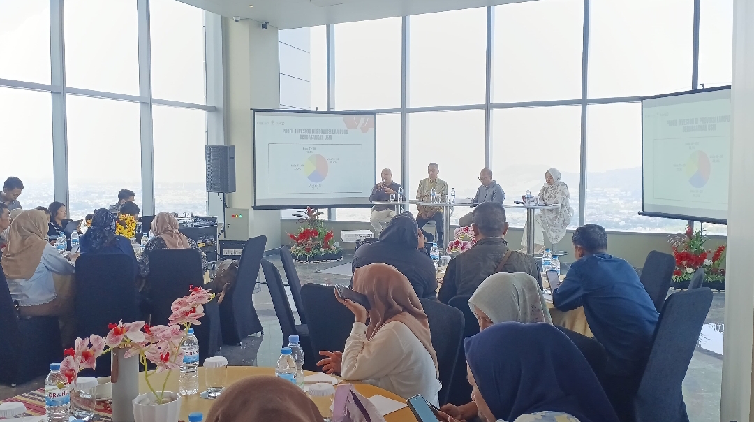 Investor Pasar Modal Lampung Tembus 673 Ribu, Didominasi Anak Muda di Tengah Gejolak Pasar