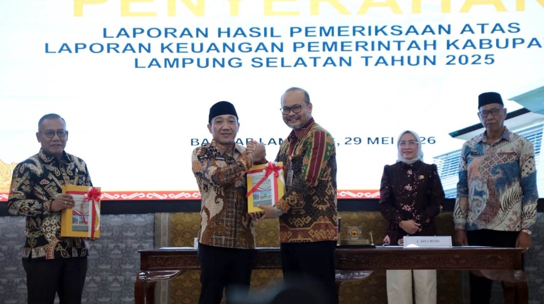 Lampung Selatan Kembali Pertahankan Opini WTP ke-10 dari BPK