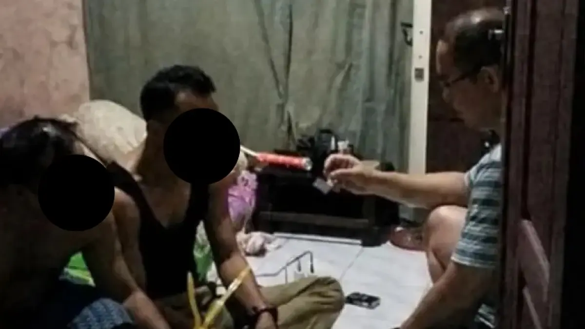 Asik Pesta Sabu Oknum Camat Ditangkap Terkait Sabu, Tes Urine Positif