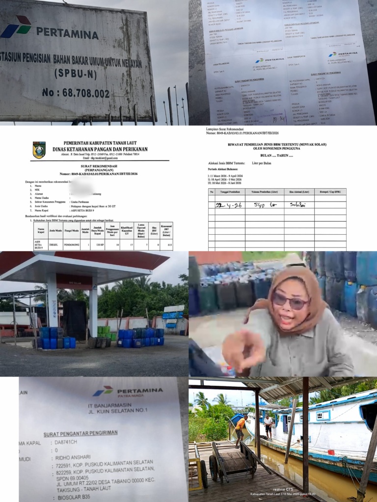 Nelayan Tabunio Diduga Diintimidasi, Jatah Solar Subsidi Disunat dan Barcode Dikuasai Pengelola