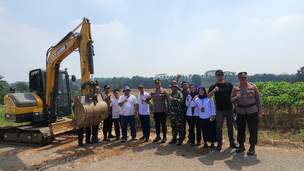 Eksekusi Lahan 1,5 HA di Tapal Batas, Kasat Binmas Polres Lamteng Pastikan Warga Tetap Kondusif