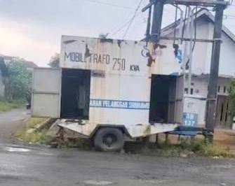 Gardu Trafo PLN di Sukadana Dibobol Maling