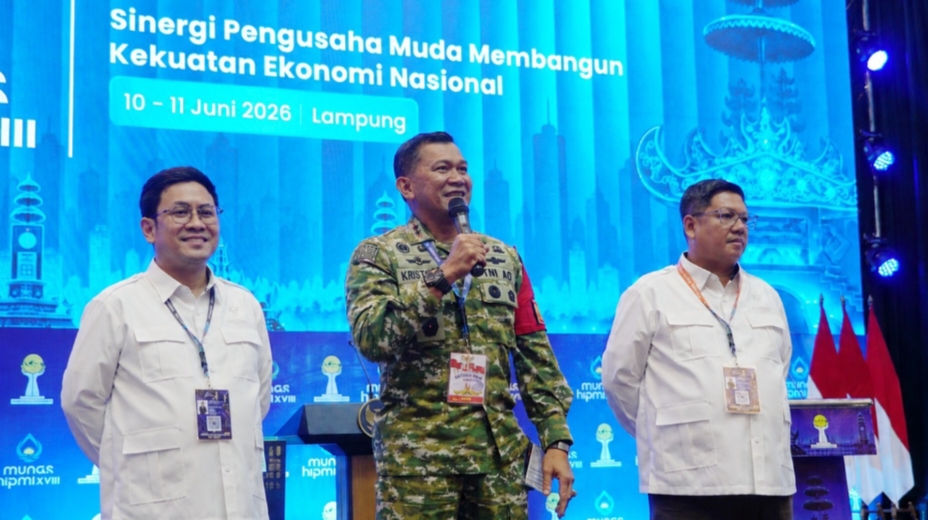 Pangdam XXI/Radin Intan Redam Ketegangan Munas HIPMI, Apresiasi Peserta Jaga Kondusivitas