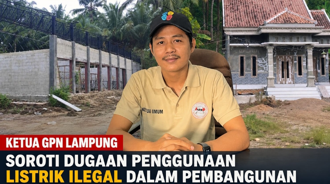 Dugaan Listrik Ilegal Proyek Koperasi Merah Putih Pesawaran Disorot, GPN Minta PLN Turun Tangan