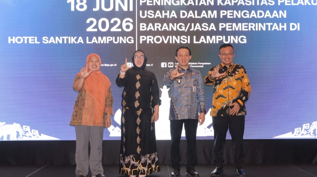 Pemprov Lampung Perkuat Transparansi Pengadaan Melalui Digitalisasi dan E-Katalog