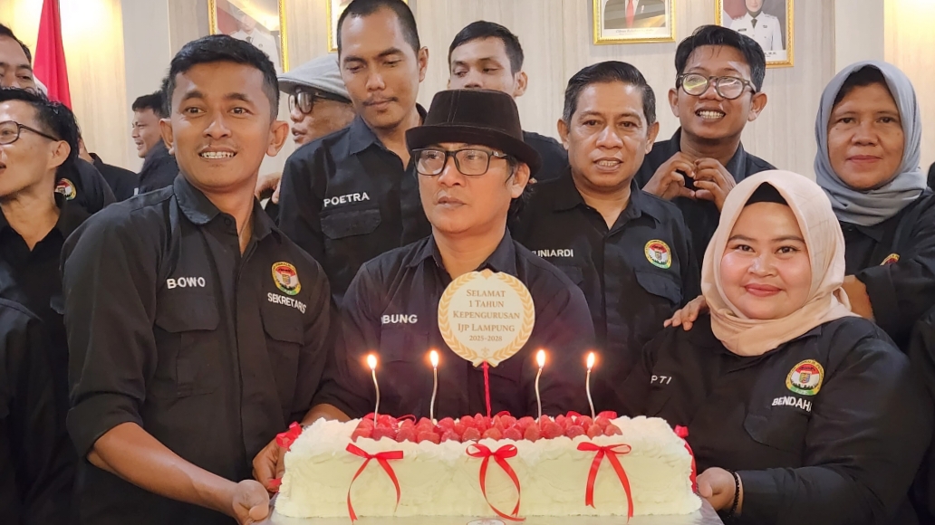 Satu Tahun Kepengurusan IJP Lampung, Abung Mamasa Ajak Anggota Tingkatkan Kualitas dan Jaga Marwah Profesi