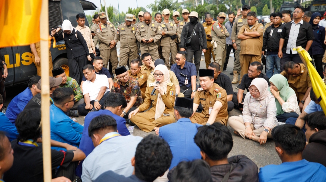 Jihan dan Marindo Duduk Bersama Pergerakan Mahasiswa, Siap Tindaklanjuti Aspirasi