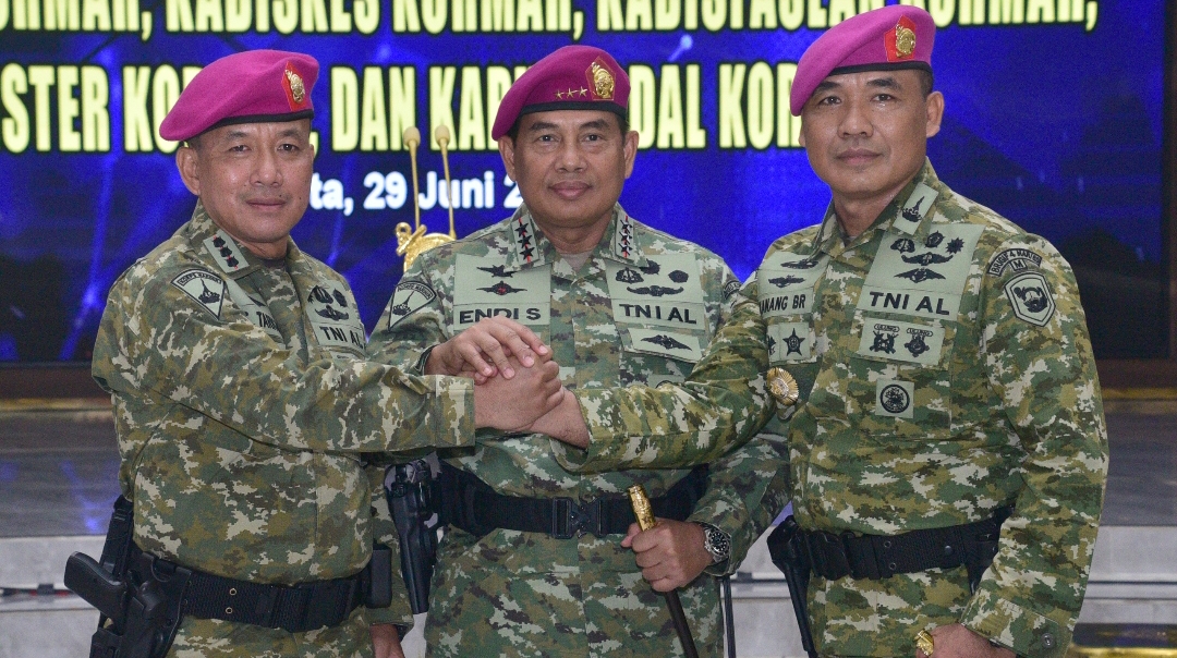 Kolonel Marinir Kanang Budi Raharjo Resmi Jabat Danbrigif 4 Mar/BS