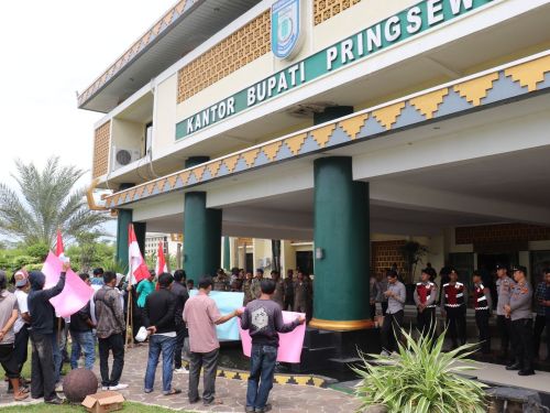 Sebulan 3 Kali Didemo, Aliansi Mahasiswa dan LSM Desak Perombakan Total OPD Pringsewu