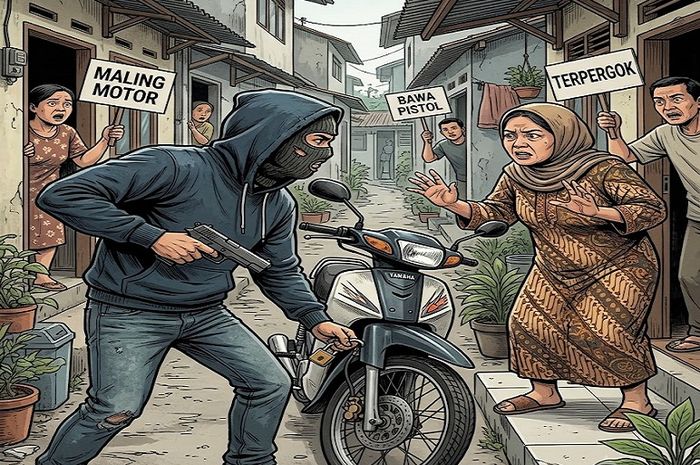 Curanmor Bersenjata Api Teror Warga Pekalongan Lampung Timur, Pelaku Sempat Lepaskan Tembakan