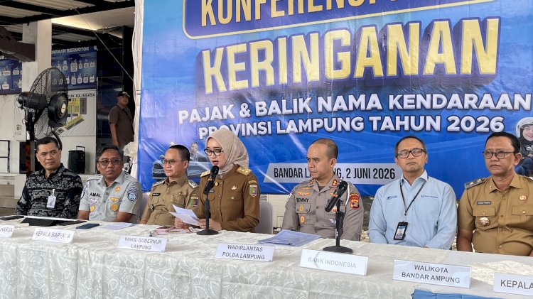 Dongkrak PAD untuk Perbaikan Jalan, Pemprov Lampung Luncurkan Program Keringanan Pajak Kendaraan 2026
