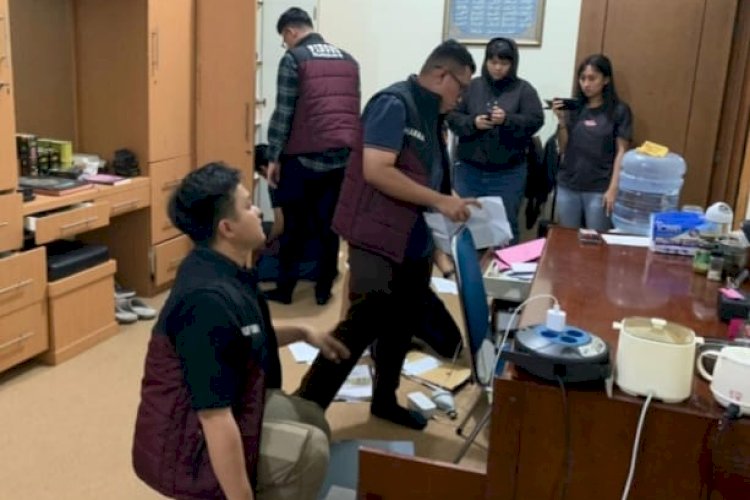 Kejari Lamtim Geledah Rumah Mantan Wabup Lamsel Terkait Korupsi Tambang Pasir