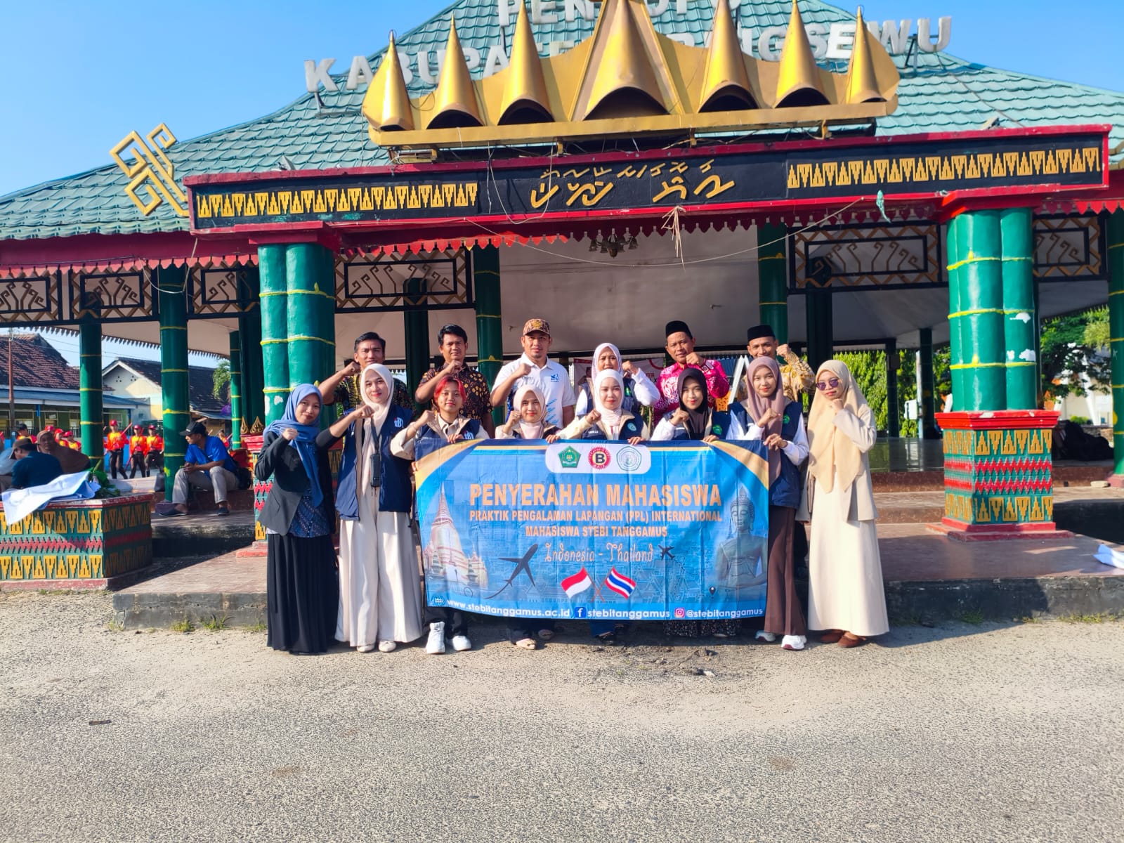 STEBI Tanggamus Bekali dan Lepas Mahasiswa PKL Internasional ke Thailand, Siapkan Generasi Berwawasan Global