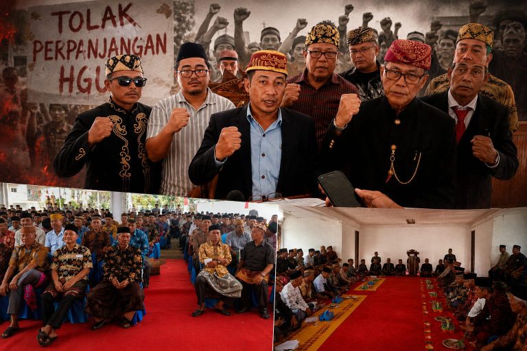 Masyarakat Adat Buay Bulan Deklarasikan Forum Bersatu Tolak Perpanjangan HGU PTPN VII Bunga Mayang,