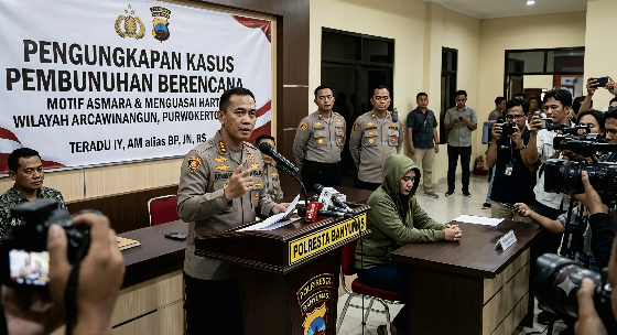 Cinta Terlarang TikTok Berujung Maut: Istri di Banyumas Otaki Pembunuhan Berencana Suami demi Harta dan Selingkuhan
