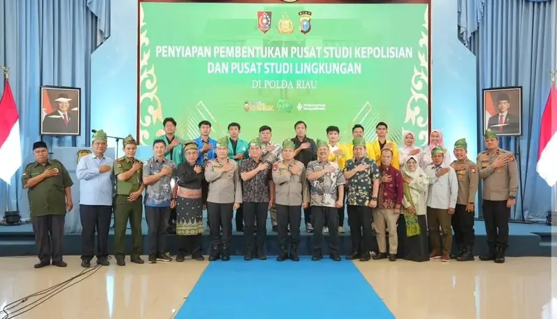 Transformasi Berbasis Riset: Polri Kembangkan 79 Pusat Studi, Polda Riau Gagasi Green Policing