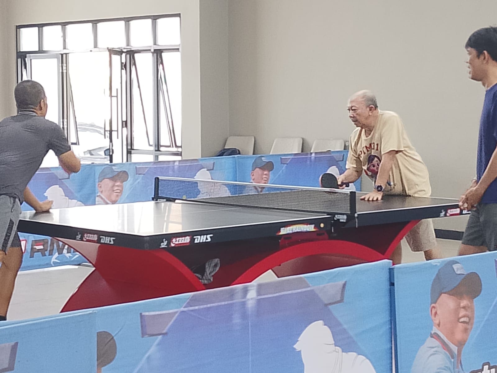 Faisol Djausal Penambah Semangat Tim Tenis Lampung