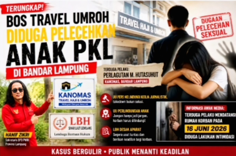Kasus Dugaan Pelecehan Siswi PKL di Bandar Lampung: Kuasa Hukum Bantah Tuduhan, PWRI Ingatkan Perlindungan Korban