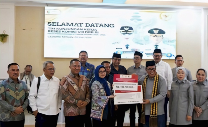 Gandeng Komisi VIII DPR, Kemensos Kucurkan Bansos Rp390 Miliar untuk Bandar Lampung, Lamteng, dan Pesawaran