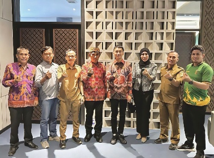 Jelang Muskablub, Pengurus Muaythai Pesawaran Audiensi ke Ketua DPRD Achmad Rico Julian