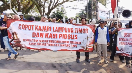 Dinilai Lamban Usut Proyek Rabat Beton Rp24 M, GIPAK Desak Kejati Lampung Ambil Alih Kasus Kejari Lamtim