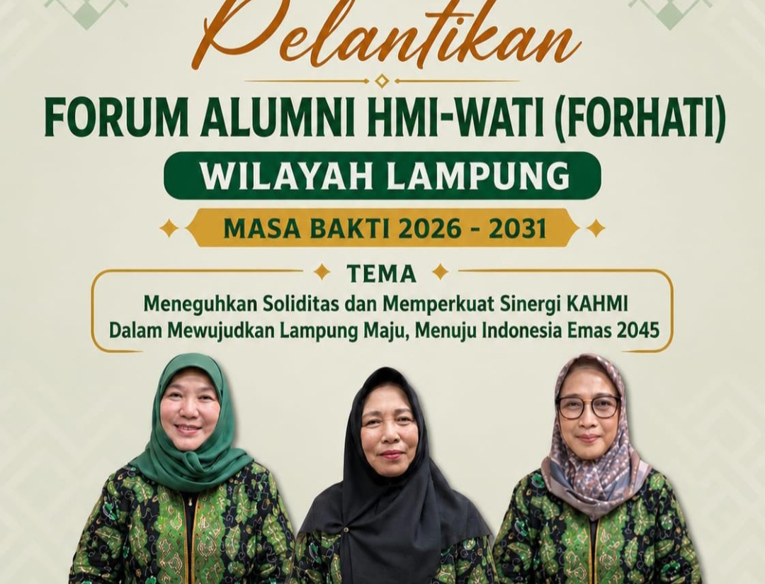 Tiga Presidium FORHATI Lampung Dilantik Besok, Ini Fokus Programnya