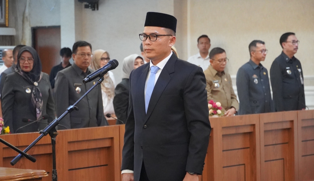 Indra Sanjaya Resmi Jabat Karo Admin Setda Lampung
