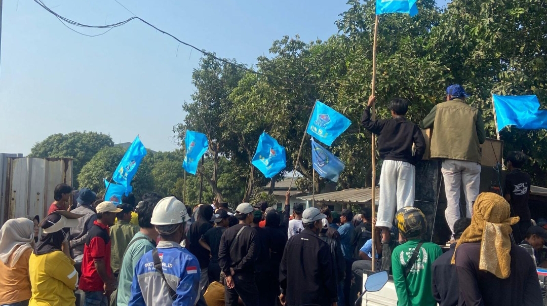 Nelayan Bojonegara Geruduk Kantor PT Gandasari Energi Terkait Reklamasi