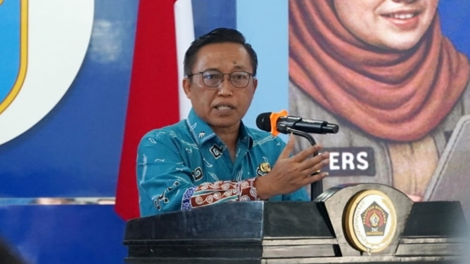 Ganjar Jationo di UKW PWI Lampung Angkatan 38: Pemerintah yang Kuat Tak Membungkam Kritik