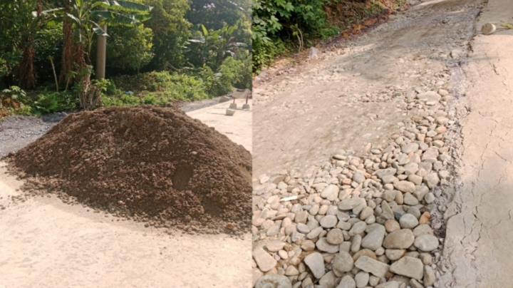 Proyek Jalan SP Teluk Kiluan-SP Umbar Diduga Pakai Pasir Laut, LSM PENJARA Minta BMBK Bongkar Jika Terbukti