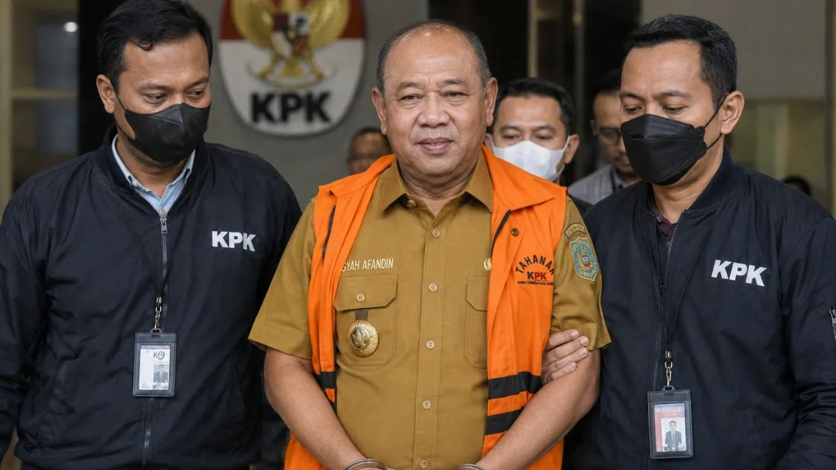 KPK Gelar OTT Ke-15 Sepanjang 2026, Tangkap Bupati Langkat Syah Afandin