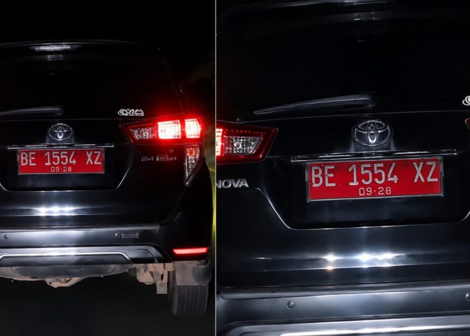 Viral Mobil Innova Berpelat Pesisir Barat Diduga Berkendara Ugal-ugalan di Jalan Raya Tanggamus