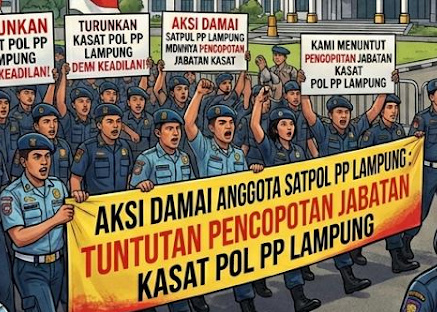 Anggaran Nasi Kotak dan Dana Lembur Satpol PP Lampung Jadi Temuan BPK