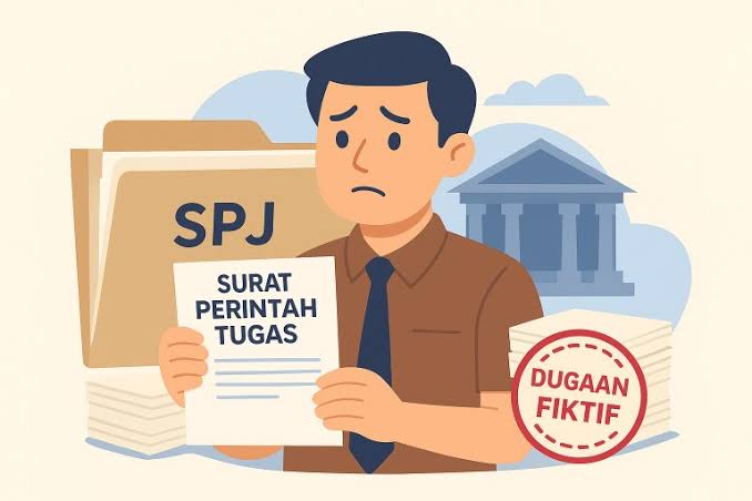 Dugaan Skandal SPJ Fiktif Protokol Lampura Sopir Bupati Pakai Nama Anak hingga Potongan 10%