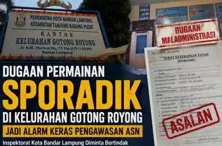 Lurah Akui Terima Uang dan Klaim Khilaf Palsukan Dokumen?