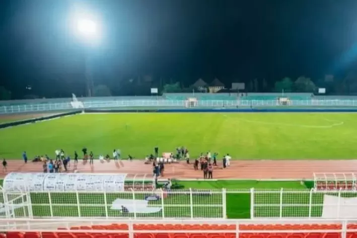 Jejak Gelap Rp1,6 Miliar di Balik Terangnya Stadion Sumpah Pemuda