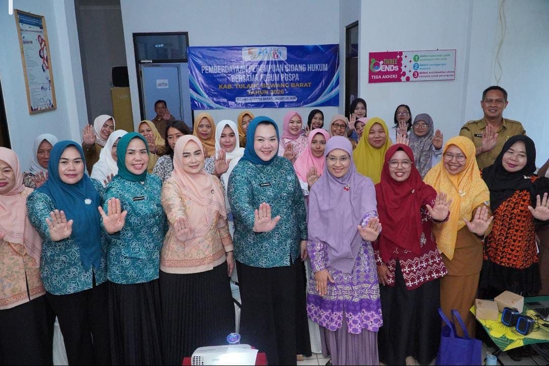 Pemkab Tubaba Gelar Pemberdayaan Perempuan Bidang Hukum Bersama Forum PUSPA