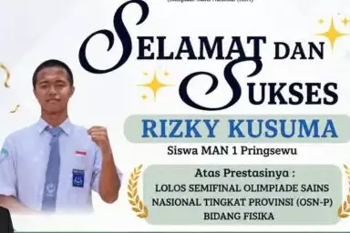 Harumkan Lampung, Siswa MAN 1 Pringsewu Tembus Semifinal OSN-P Fisika 2026