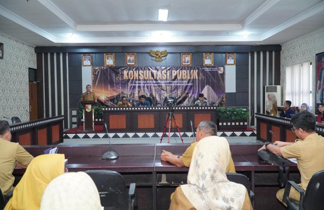 Pemkab Tubaba Gelar Konsultasi Publik RPPLH 2026–2056, Wujudkan Pembangunan Berkelanjutan