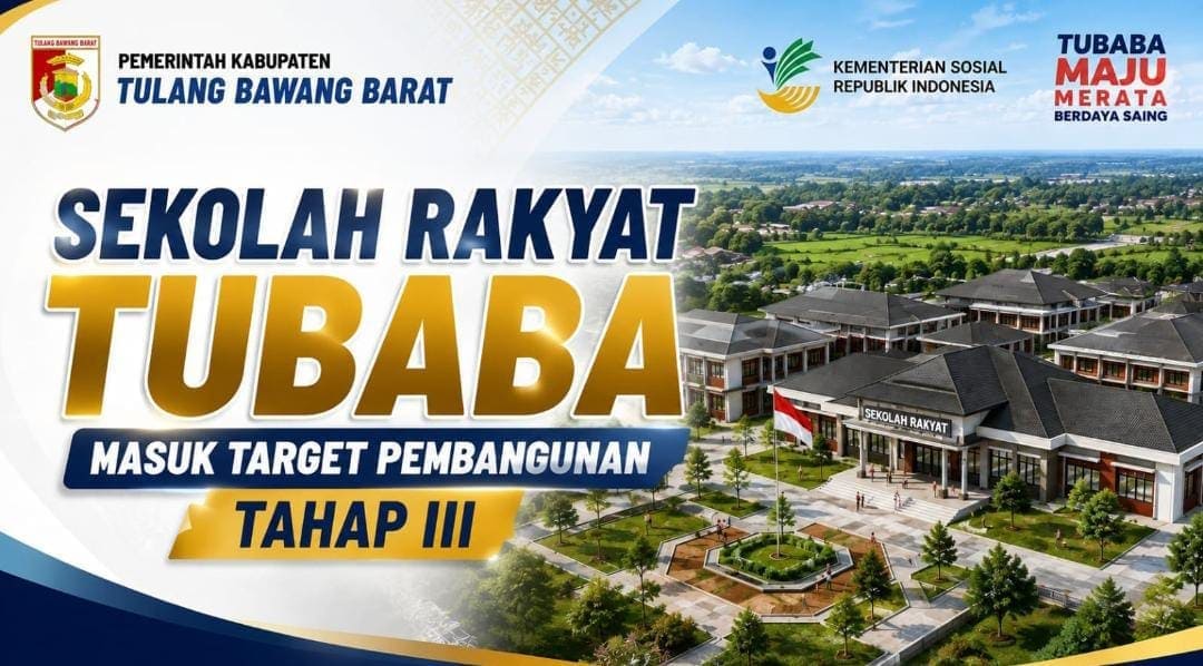 Sekolah Rakyat Tubaba Masuk Target Pembangunan Tahap III, Proses Persiapan Terus Dimatangkan