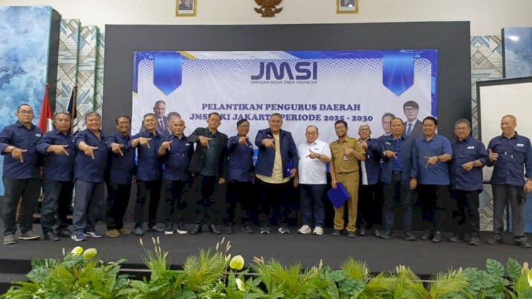 Teguh Santosa Lantik Pengurus JMSI DKI Jakarta, Tekankan Organisasi Solid dan Pers Berkualitas