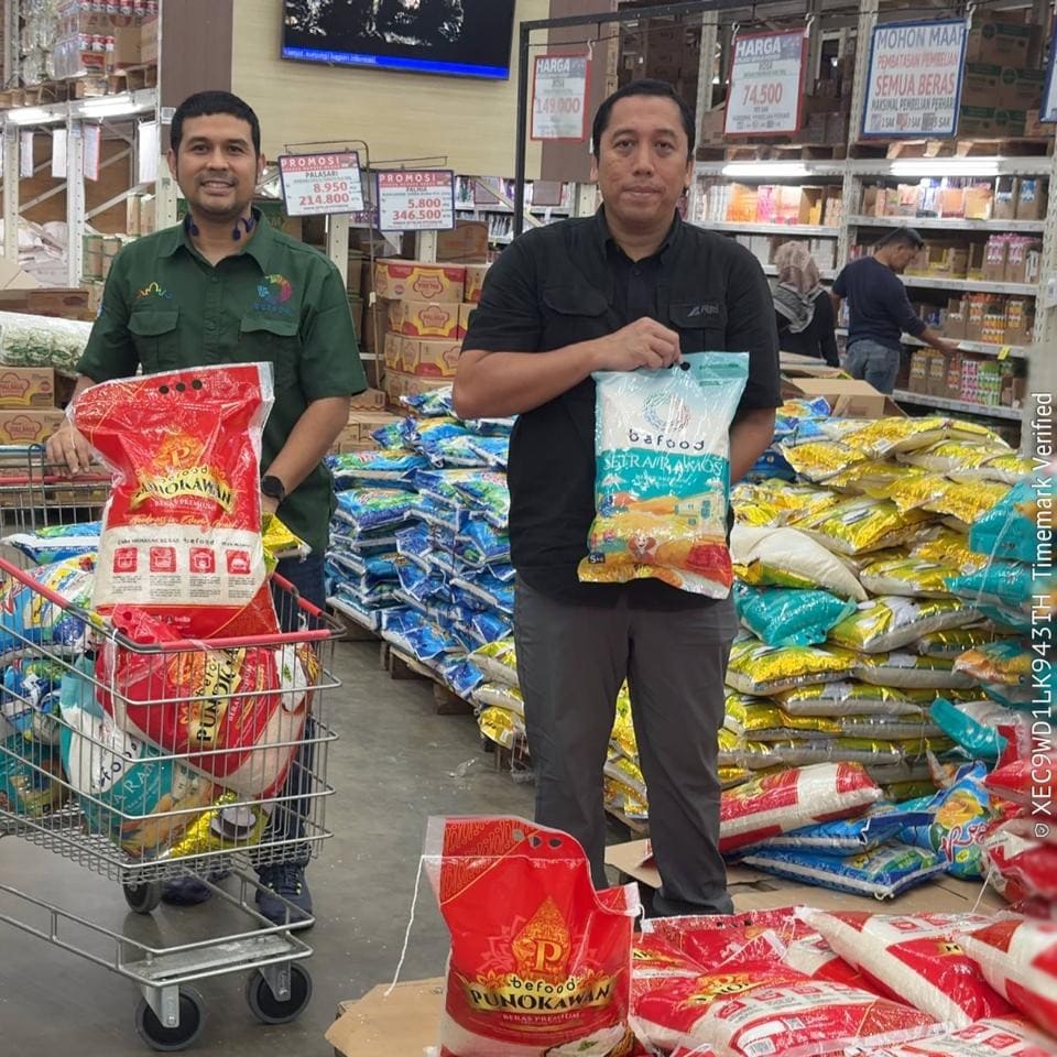 Tak Perlu Khawatir, Stok Beras BULOG Lampung Capai 288 Ribu Ton