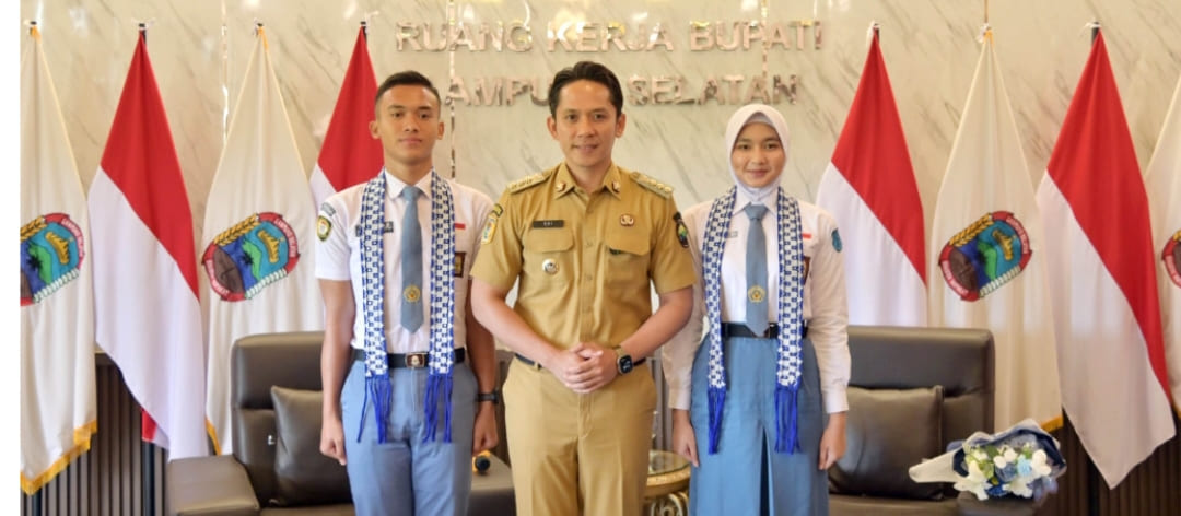 Bupati Radityo Egi Bangga, Dua Pelajar Lampung Selatan Lolos Calon Paskibraka Tingkat Pusat 2026