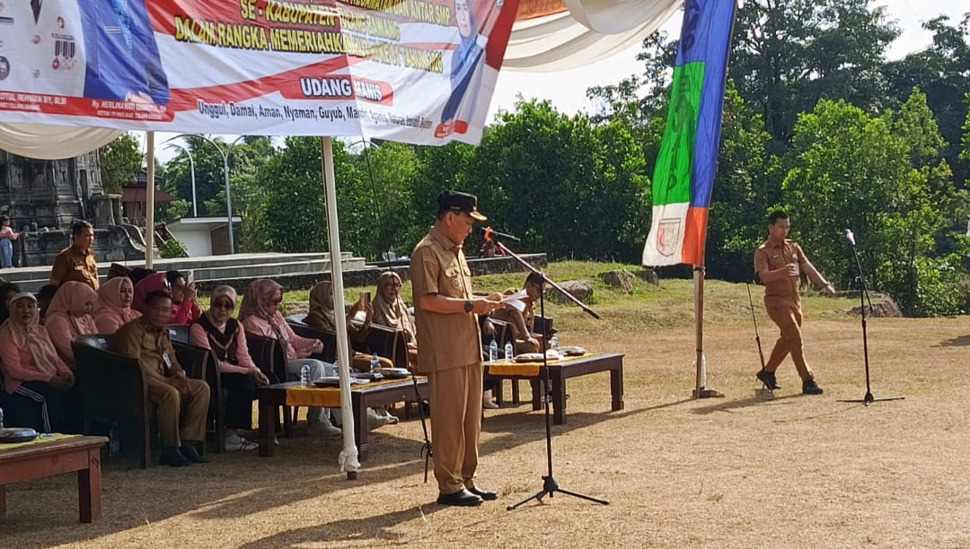Bupati Qudrotul Ikhwan Buka Lomba Senam Udang Manis, Ajak Masyarakat Biasakan Hidup Sehat