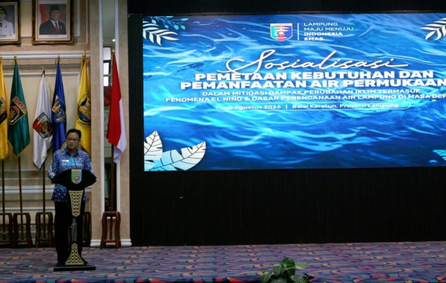 Lampung Mulai Hitung Kebutuhan Air, Kemarau Panjang Mengintai hingga November